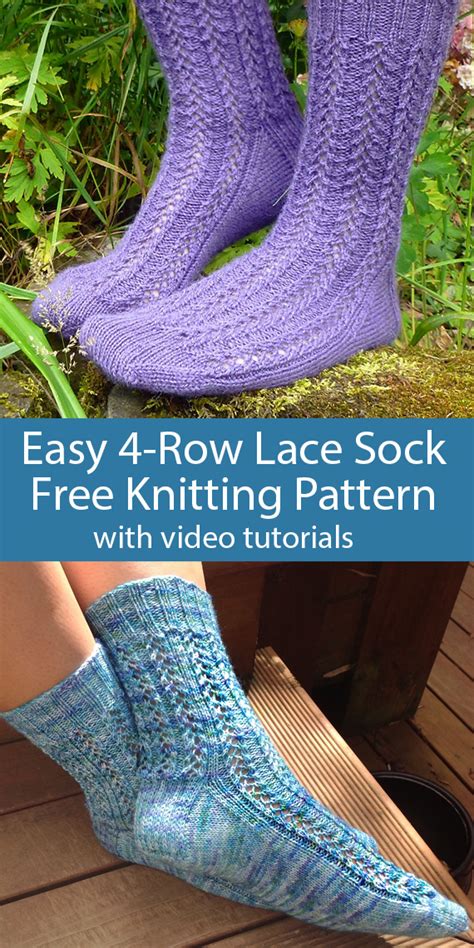 Knitting Coxswain Socks Links To Video Tutorials Included 3 Adult Sizes Knitted Top Down Sock