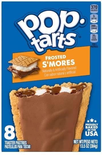 Pop Tarts Frosted Variety Pack 135oz Pack Of 4 Hot Fudge Sundae Smores Chocolate Fudge