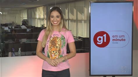 Vídeo G1 em 1 minuto Goiás Receba notícias do g1 Goiás no WhatsApp