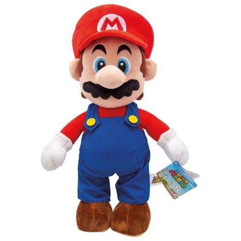 Nintendo Super Mario Plush Jumbo Mario 50cm Smyths Toys Uk