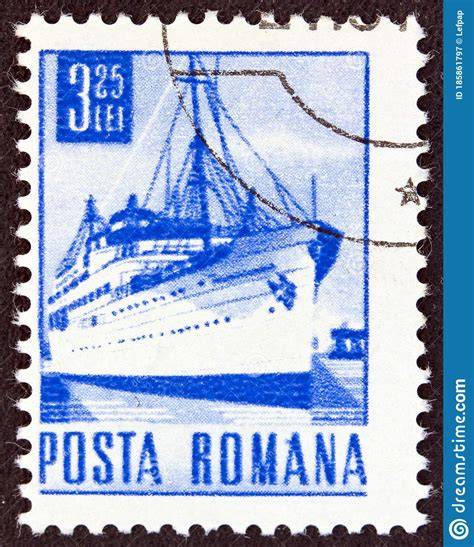 Romania Circa A Stamp Printed In Romania Shows The