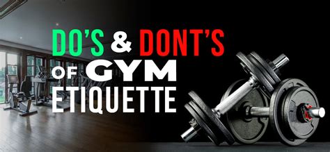 Dos And Donts Of Gym Etiquette Prosource