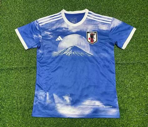 Japan Mount Fuji Special Edition Blue Football Jersey