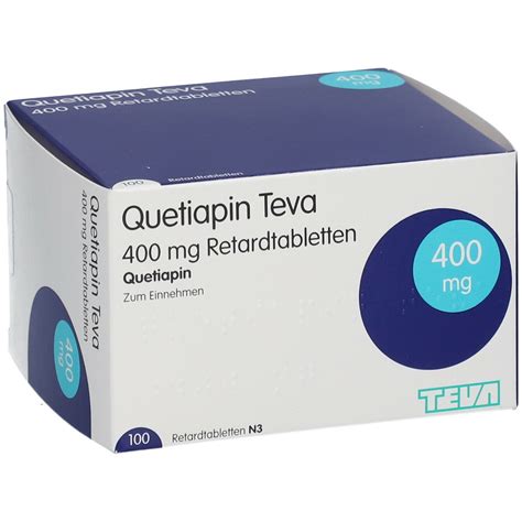 Quetiapin Teva Mg Retardtabletten St Mit Dem E Rezept Kaufen