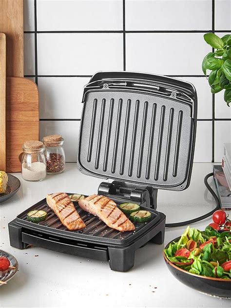 George Foreman Small Immersa Dishwasher Safe Health Grill 28300 Very