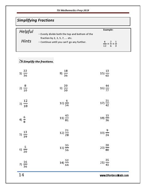 Tsi Mathematics Prep A Comprehensive Review And Ultimate Guide To