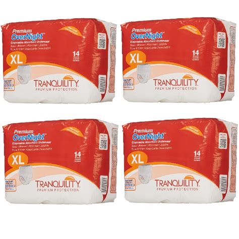 Tranquility Premium Overnight Absorbent Underwear Extra Large