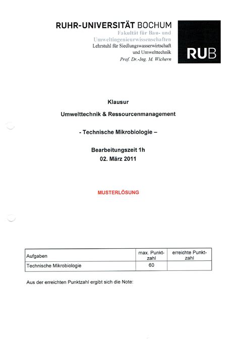 Pr Fung M Rz Fragen Und Antworten Bochum Lehrstuhl