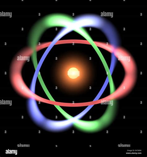 Atomic structure, artwork Stock Photo - Alamy