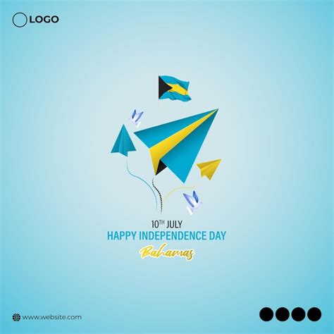 Premium Vector Vector Illustration Of Bahamas Independence Day