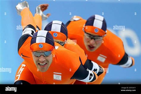 Olympic Speed Skating Mens Team Pursuit Hi Res Stock Photography And