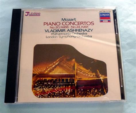 CD聖經推介Mozart Piano Concertos Vladimir Ashkenazy 早期西德銀圈版 古典發燒天碟No Ifpi