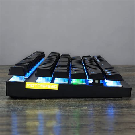 MOTOSPEED Keyboard Sans Fil Mode 87 Battery Alloy Switch Mechanical 87