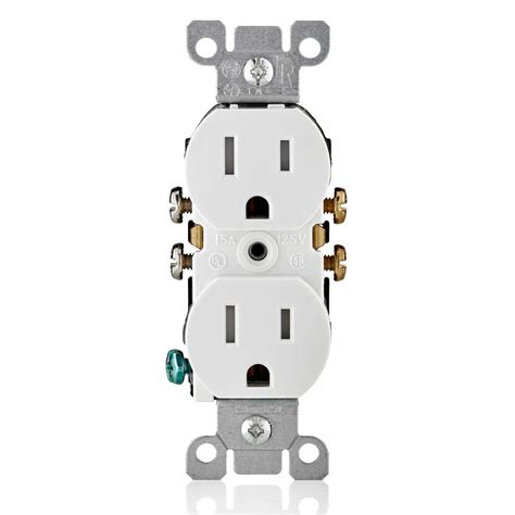 Leviton T5320 WMP Receptáculo dúplex resistente a manipulaciones 10