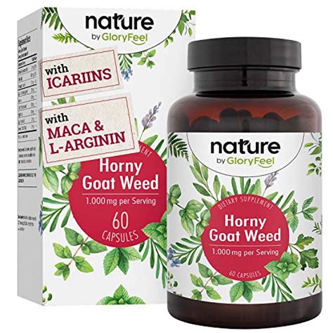 Horny Goat Weed For Women Men Capsules With Maca Tribulus L