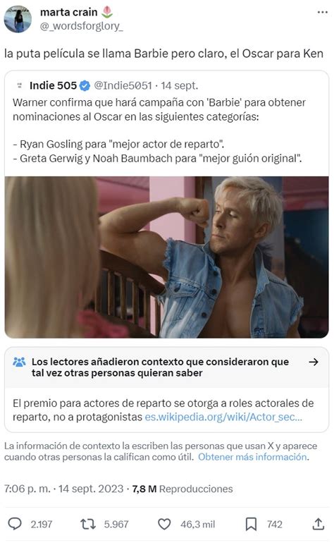 Quién iba a pensar que se lo iban a dar a un hombre