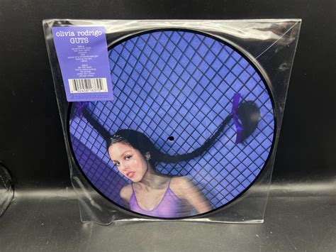 In Hand Olivia Rodrigo Guts Spotify Fans First Exclusive Picture Disc Vinyl Lp Ebay