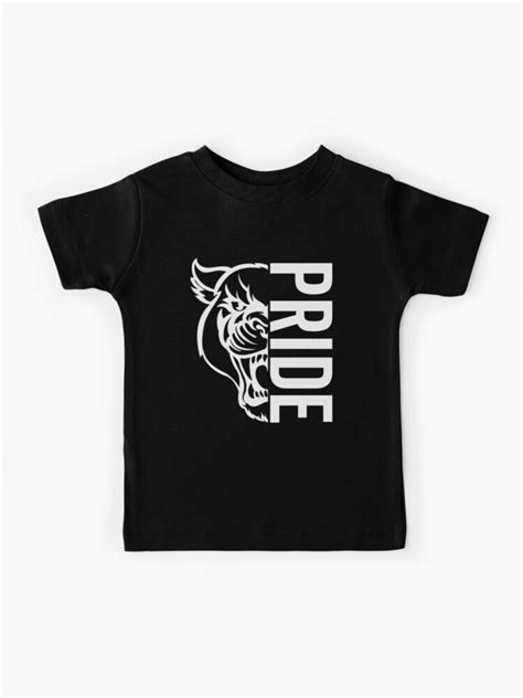 "Panther Pride University School Pride Mascot School Spirit" Kids T ...