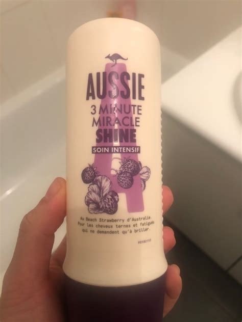 Aussie 3 Minute Miracle Shine Soin Intensif Au Beach Strawberry D