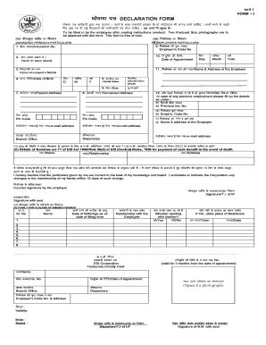 What Is A Declaration Page For Insurance Fill Online Printable