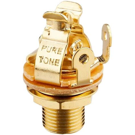 Pure Tone Mono Output Jack Gold Thomann United Kingdom