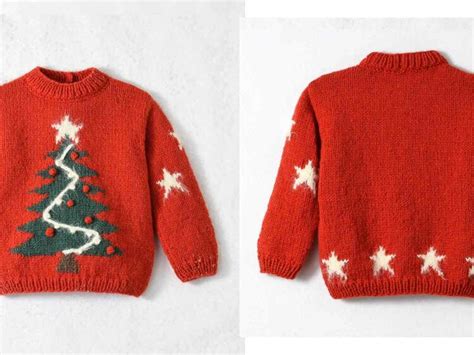 Tricot Gratuit Le Pull De No L Sapin Femme Actuelle Le Mag