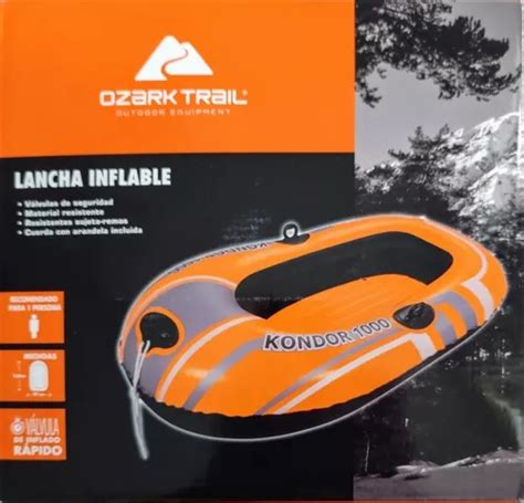 Lancha Inflable Ozark Trail Kondor 1000 Meses sin interés