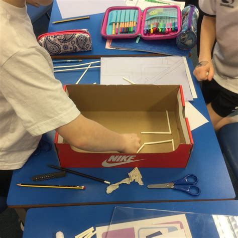 Stem Challenge Shoebox Maze Livingston Village Primary School