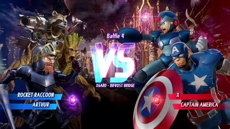 Marvel Vs Capcom Infinite Arcade Mode King Arthur And Rocket Raccoon