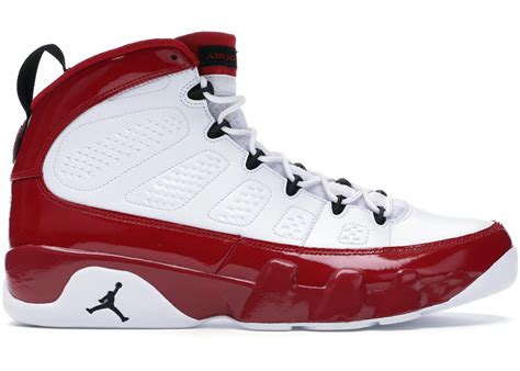 Jordan 9 Retro White Gym Red Mens 302370 160 Us