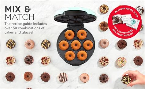 Dash Mini Donut Maker Machine For Kid Friendly Breakfast