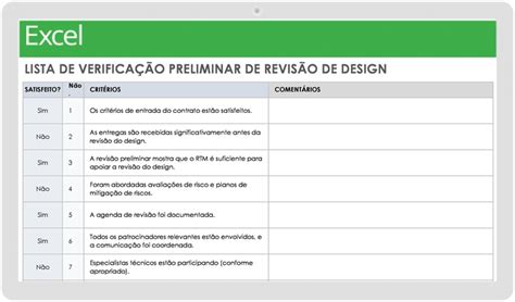 Listas De Verificação De Revisão De Design Gratuitas Smartsheet