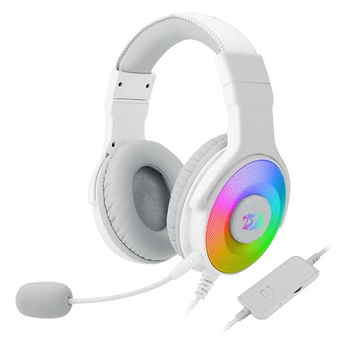 Redragon White Rgb Gaming Headset Pandora H350 For Pcps4xbox Onens