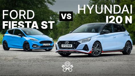 2021 Hyundai I20 N Vs Ford Fiesta ST Edition PistonHeads YouTube