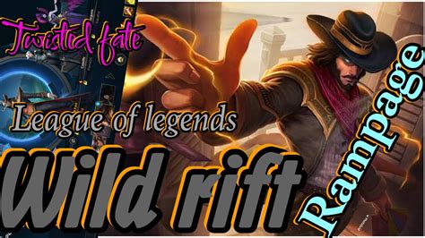 Wild Rift League Of Legends Twisted Fate Solo Rank Game Ustoppable