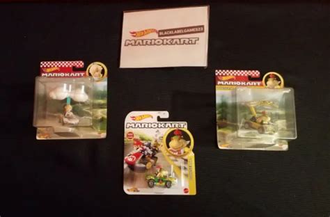 HOT WHEELS MARIO Kart Rosalina And Bowser Jr Glider Bowser Jr Flame Flyer EUR PicClick FR