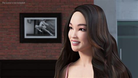 Chinese Woman Lingerie Flirty 3D TurboSquid 1846757