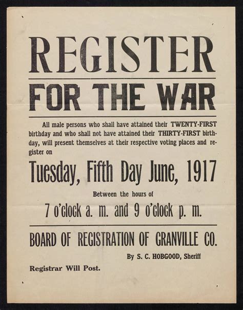 North Carolina's WWI Collector of War Records | NC DNCR