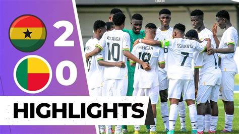 Ghana Black Starlets 2 0 Benin U17 Goal Highlights WAFU Zone B