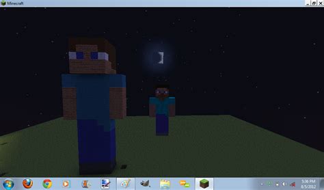 Minecraft Steve Statue by rbmadddrawings on DeviantArt