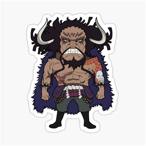 Kaido One Piece Sticker By Marckshank Redbubble