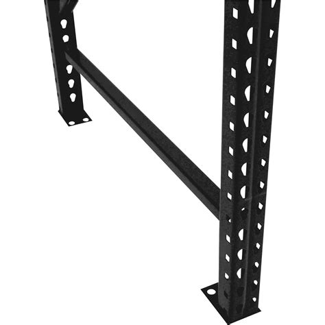 Ak Industrial Teardrop Pallet Rack Frame In X In Black Model