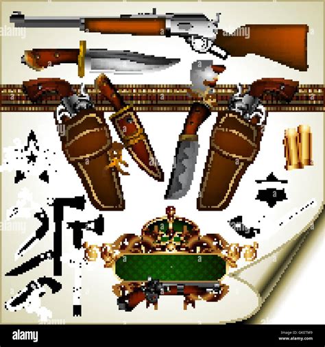 Armas ancestrales Imágenes vectoriales de stock Alamy