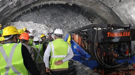 Uttarkashi Tunnel Collapse New Drill Machine Off To A Slow Start No