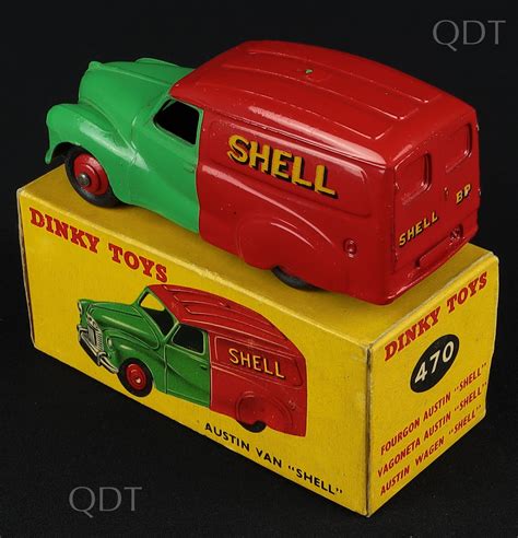 Dinky Toys 470 Austin Van Shell Bp Qdt