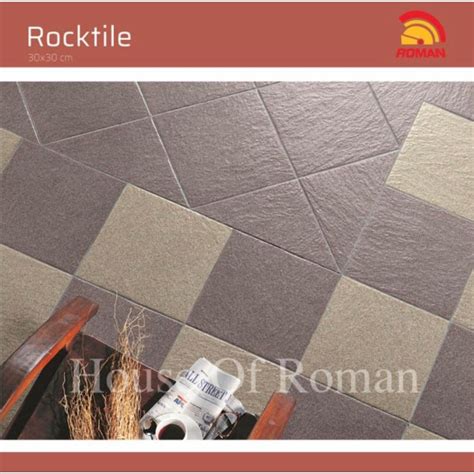 Jual Rocktile Series Caramel Antracite Bronze X Roman Keramik