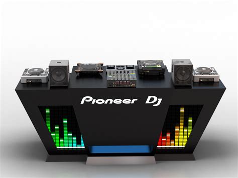 Pioneer Dj Table By Ricardo García At