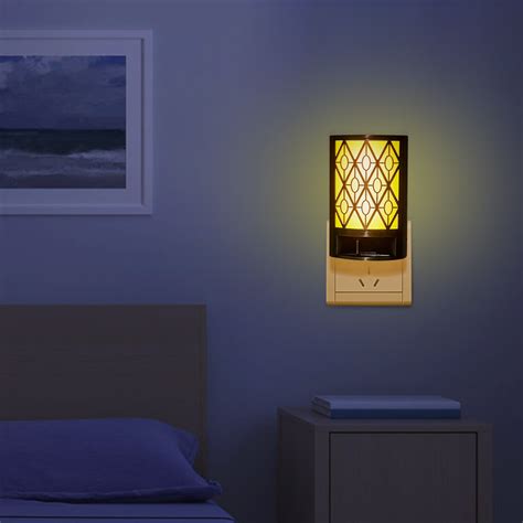 Soft White Led Night Lights Plug Into Wall Pack With Dusk To Dawn