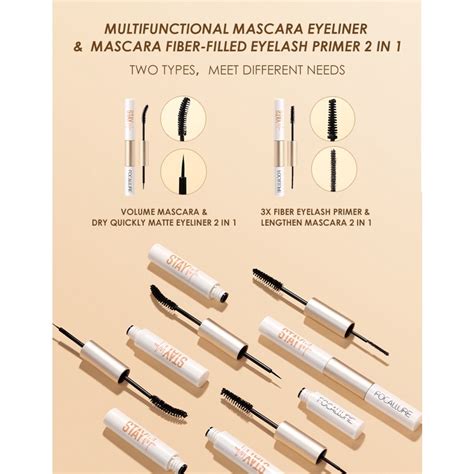 Jual Focallure Waterproof Mascara And Eyeliner 2in1 Fa160 1 Shopee