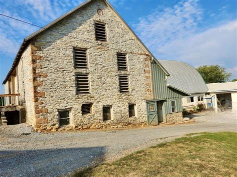 Beautiful Stone Walled Barn In Lancaster County Built In